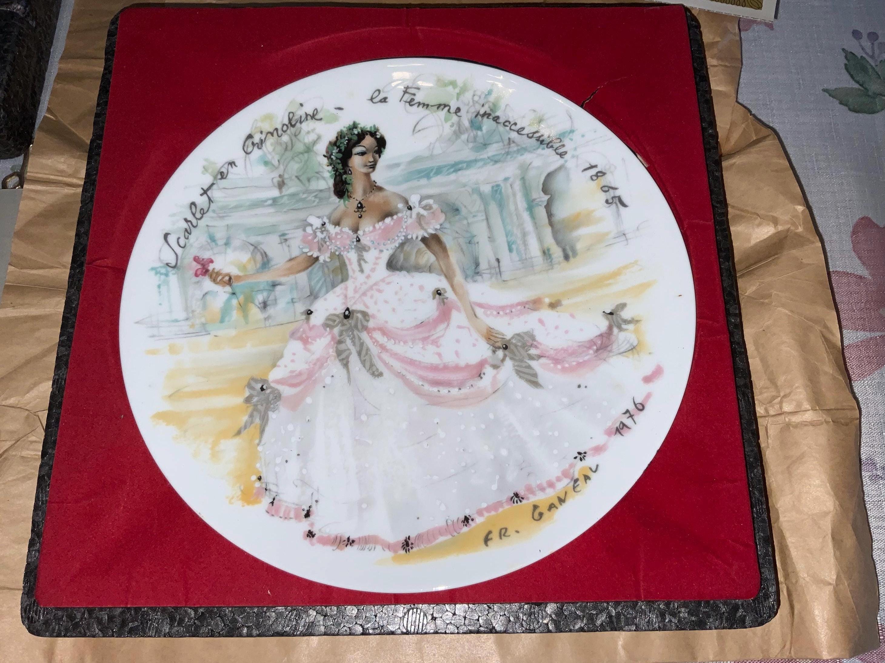 ダルソー・リモージュ・コレクターズプレート：世紀の女性たち