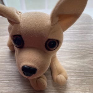 Vintage Taco Bell Chihuahua Plush, 1990s Yo Quiero Dog, Non-Working Voice Box, Collectible