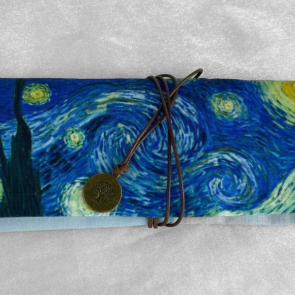 Van Gogh, Van Gogh Pen Case, Pen Purse, Birthday Gift, Bag Gift, Valentine's Gift,  Pencil Case, Artist Bag, Van Gogh Pen Bag. Master Piece