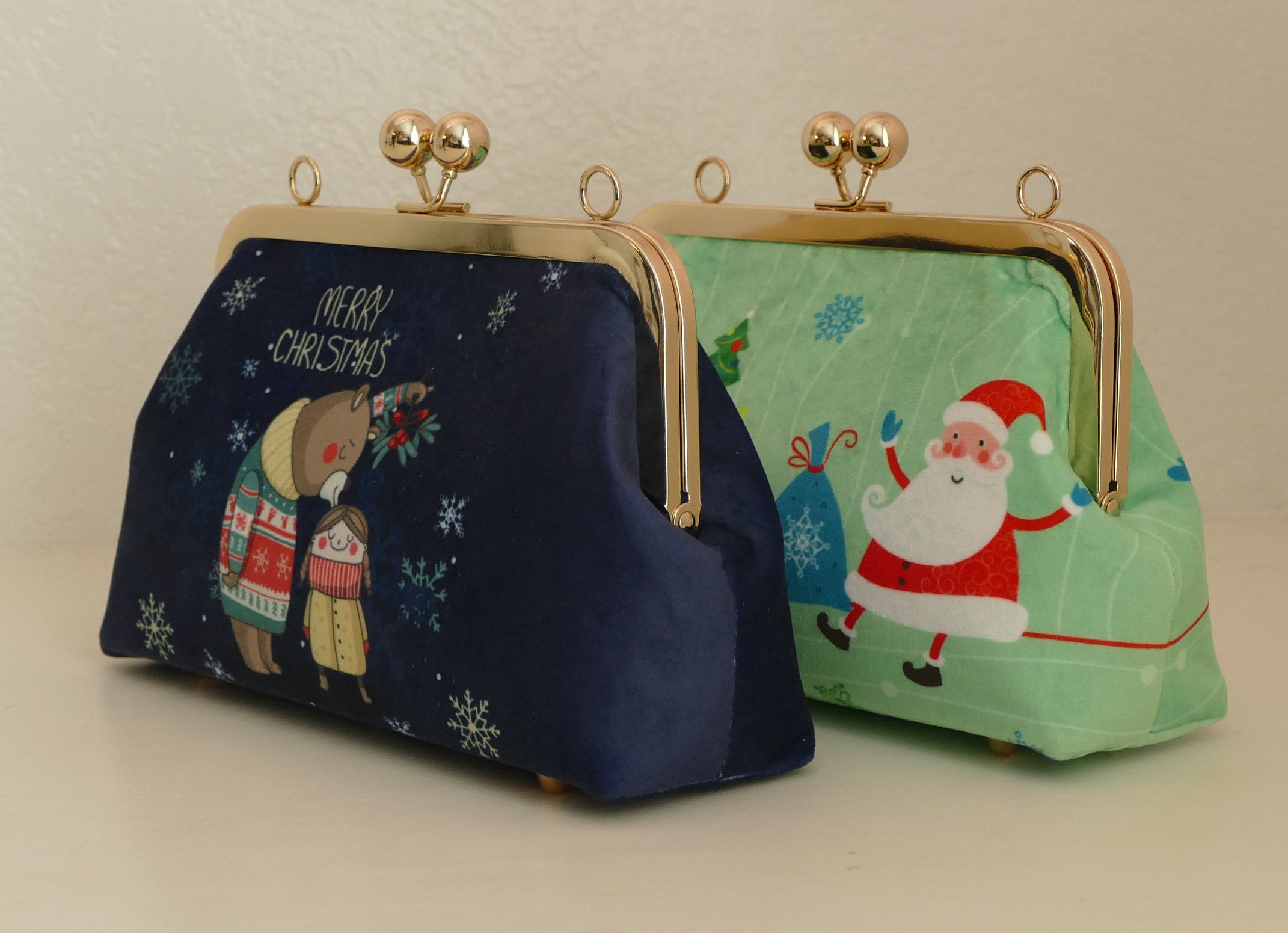 Christmas Handbag / Holiday Purse / Seasonal Handbag / Handbag Etsy UK