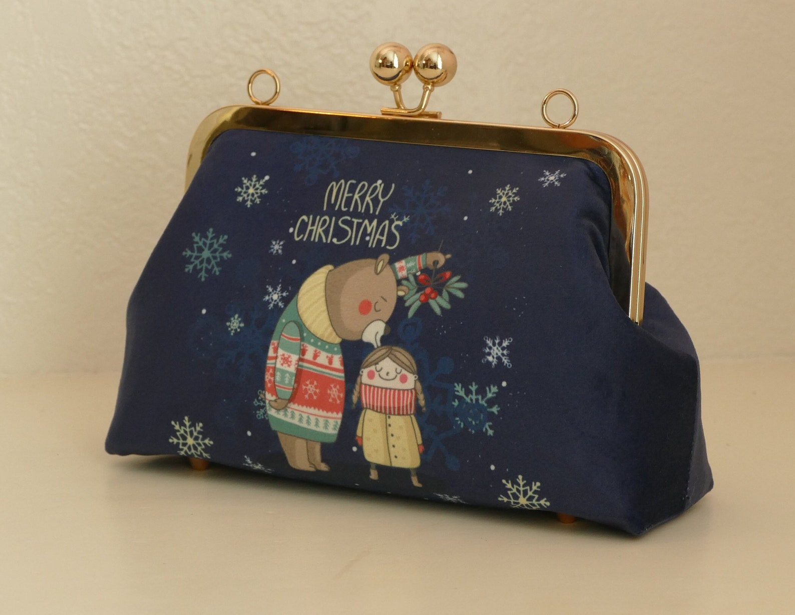 Christmas Handbag / Holiday Purse / Seasonal Handbag / Handbag Etsy UK