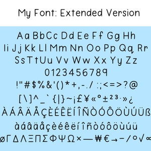 The Ultimate Handwritten Fonts Bundle | 6 Handwriting Font Styles image 6