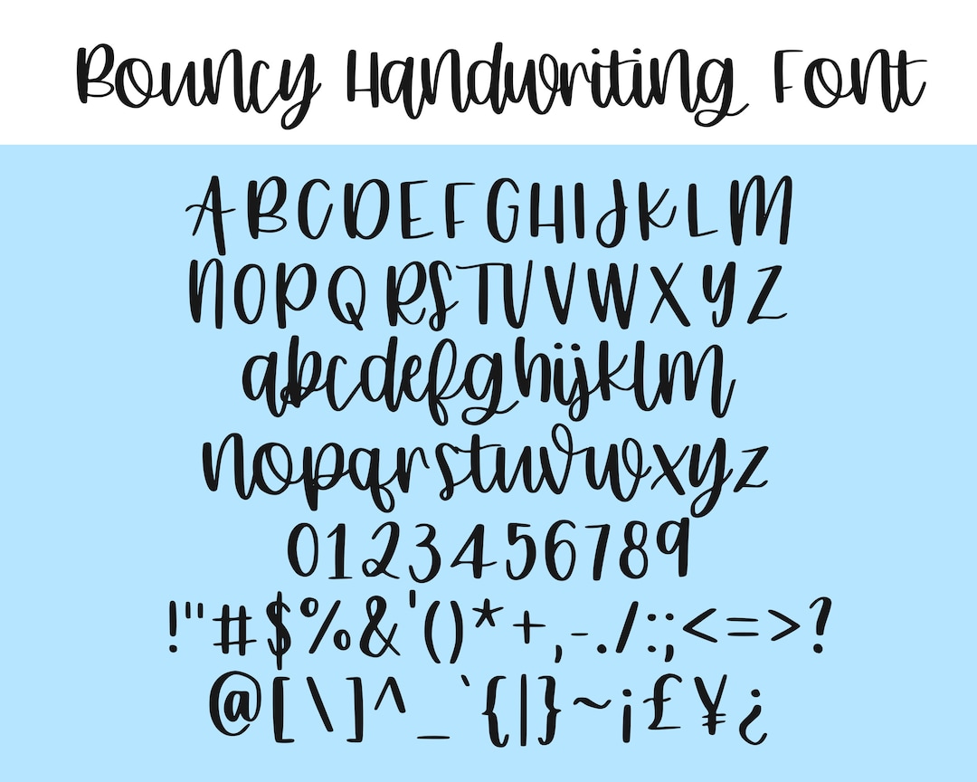 No Hand Lettering? Fake it with Fonts! - Lemon Thistle