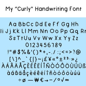 The Ultimate Handwritten Fonts Bundle | 6 Handwriting Font Styles image 9
