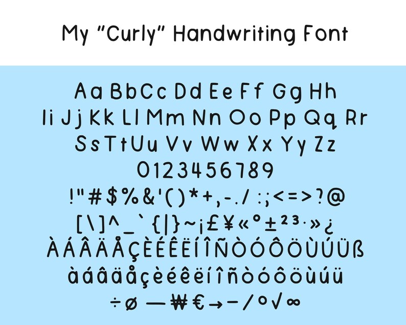 The Ultimate Handwritten Fonts Bundle | 6 Handwriting Font Styles image 9