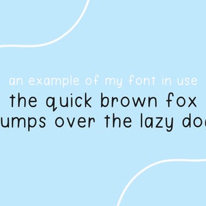 My Handwriting Font: Extended Version image 5