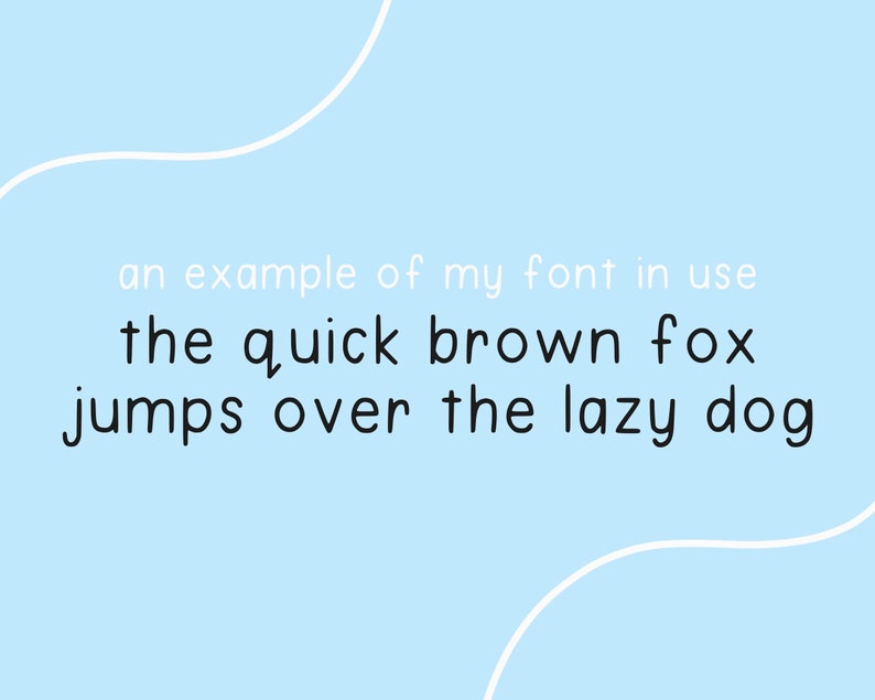 My Handwriting Font: Extended Version image 5