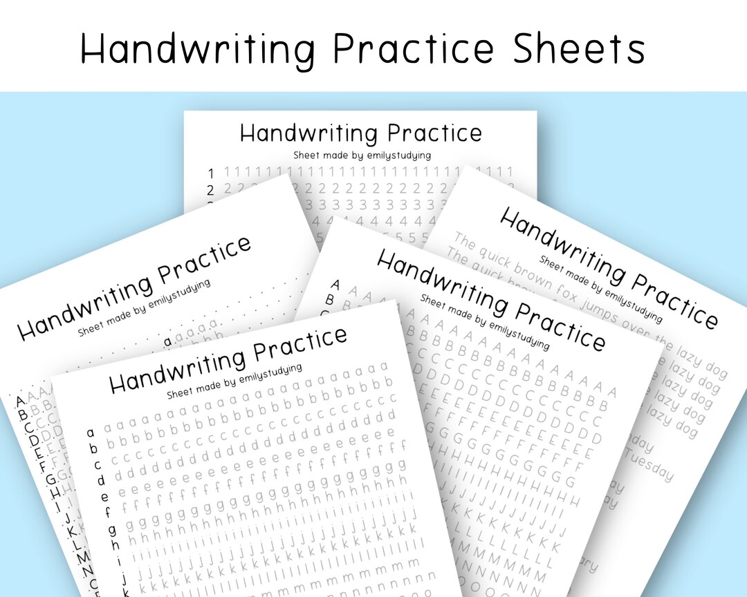 4 PCS The Grooved Handwriting Practice Book for Nepal