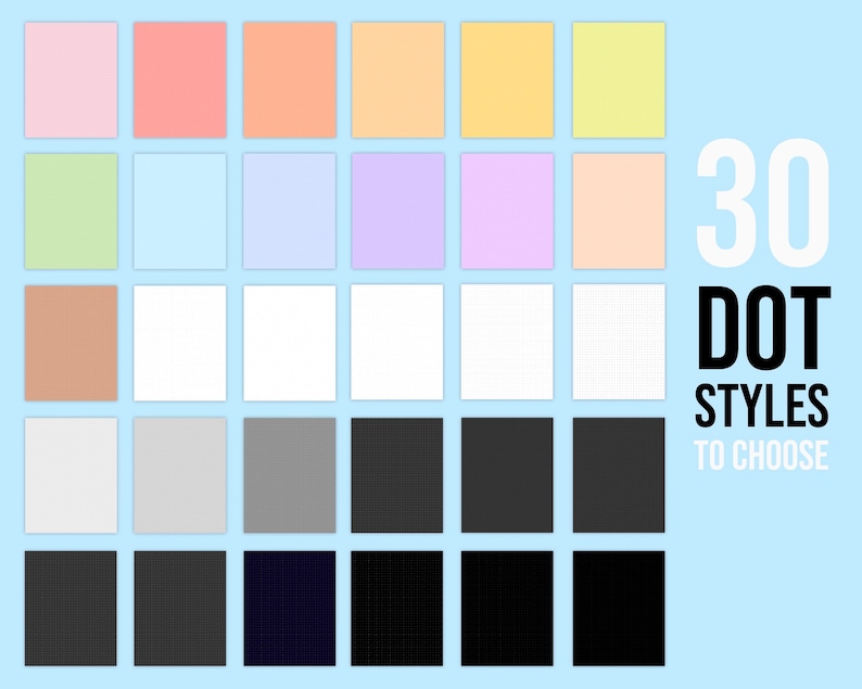 100+ Colorful Paper Templates Bundle | Digital Writing | Grid, Lined ...