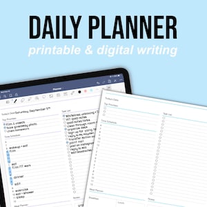 Simple To-Do List | Digital Download & Printable | Letter Size
