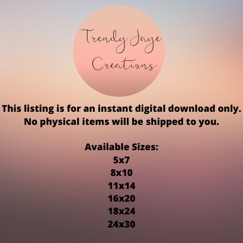 Positivo Inspirador Arte de pared Impresión de citas Arte | Etsy