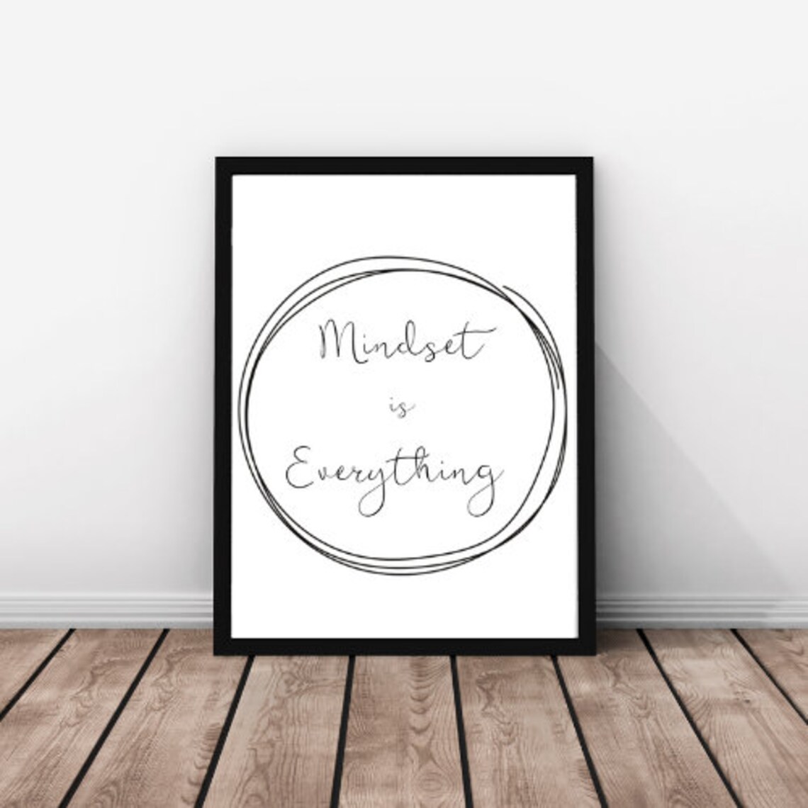 Positive Inspirational Wall Art Quote print Printable wall | Etsy