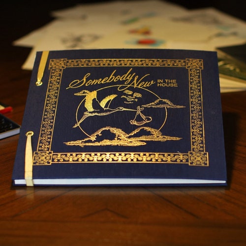 Luxury Baby Memory Book little One Animals Baby Shower Etsy UK