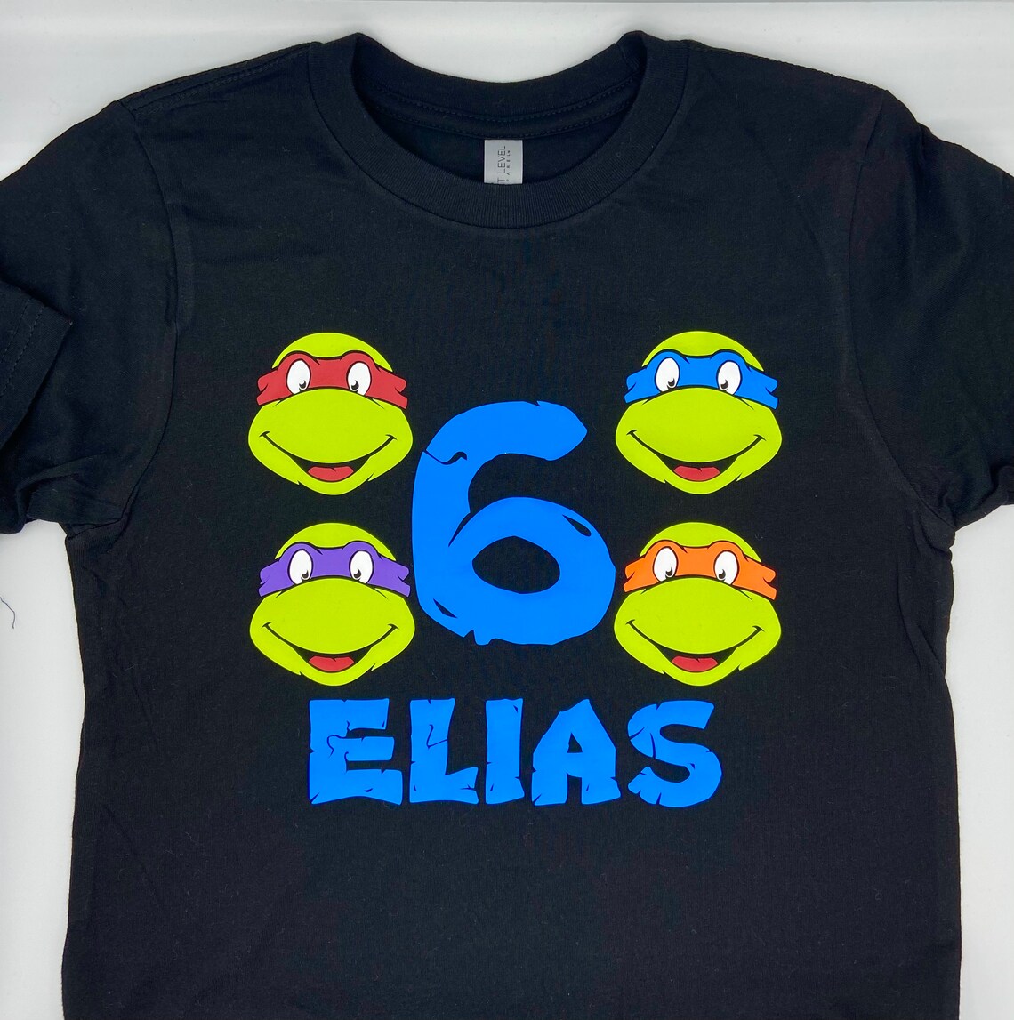 Ninja Turtles Inspired Birthday Shirt Boys Birthday Shirt Etsy
