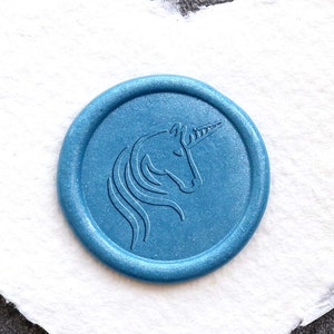 Unicorn wax seal Wax, Custom wax Seal Kit, wax stamp, sealing wax stamp