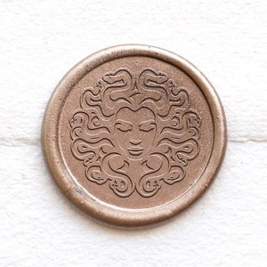 Medusa Wachssiegel Stempel, Custom Wachssiegel Kit, Wachsstempel, Siegelwachsstempel