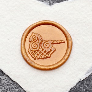 Carimbo de cera Sleipnir, Kit de selo de cera de cavalo personalizado de Odin, carimbo de cera de cavalo viking, carimbo de cera de vedação