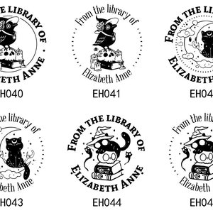 Aus der Bibliothek von Embosser, Custom Tierbuch Präger, Custom Embosser Stamp, personalisierter Buchpräger Stempel