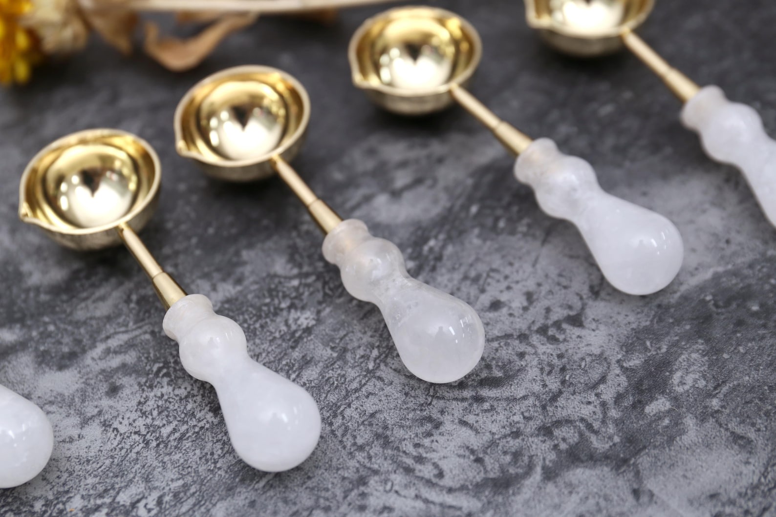 Wax Sealing Melting Spoon/wax Melter /wooden Wax Melting Etsy