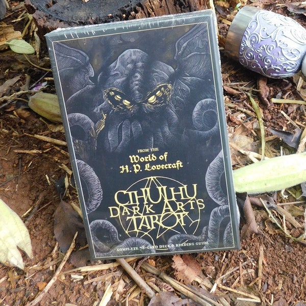 Cthulhu Dark Arts Tarot. Dark Magick  Demon Tarot Wisdom. Occult, Tarot Cards, Witchcraft, Spells, Occult secrets