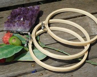 Wooden Embroidery Hoop 6.7" ( 17cm )