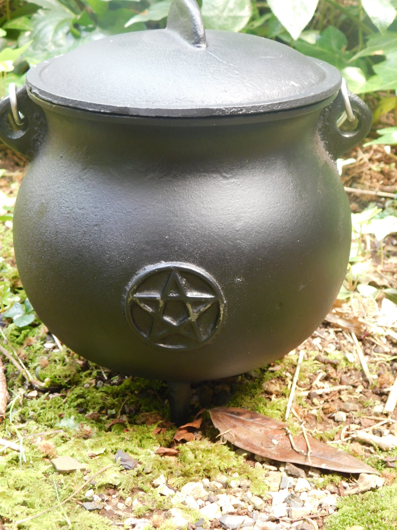 Extra Large Cast Iron Cauldron 3.8kg 20 X19 Cm Cauldron in Etsy Australia