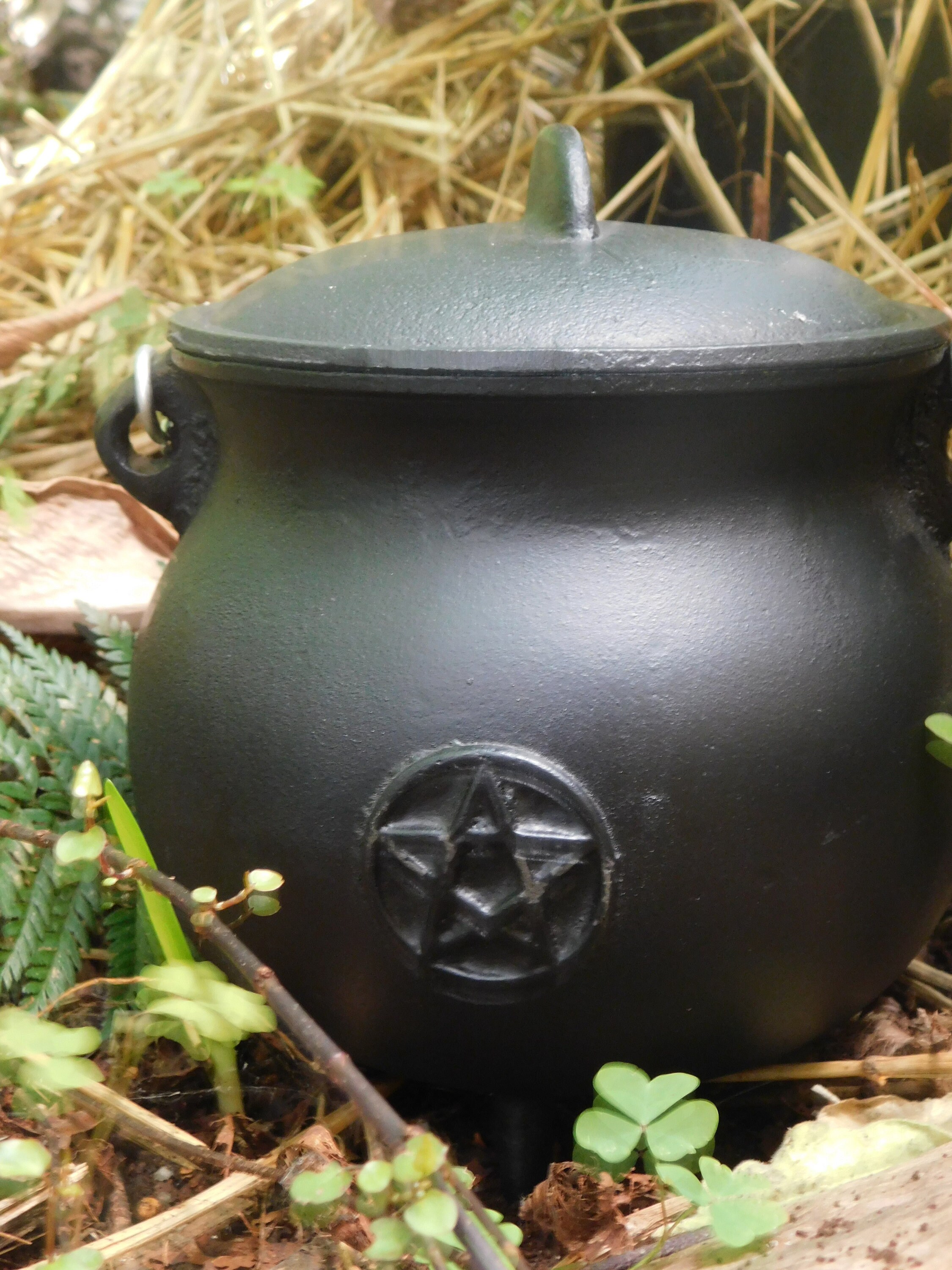 Extra Large Cast Iron Cauldron 3.8kg 20 X19 Cm Cauldron in Etsy Australia