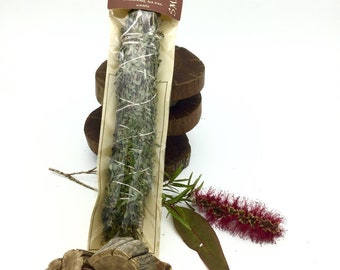 Hand gebündelt Agna Australische Smudge Sticks - Trust Tree Fern Mischung