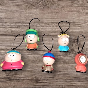 South Park Figurine Ornament Set of 5 figures