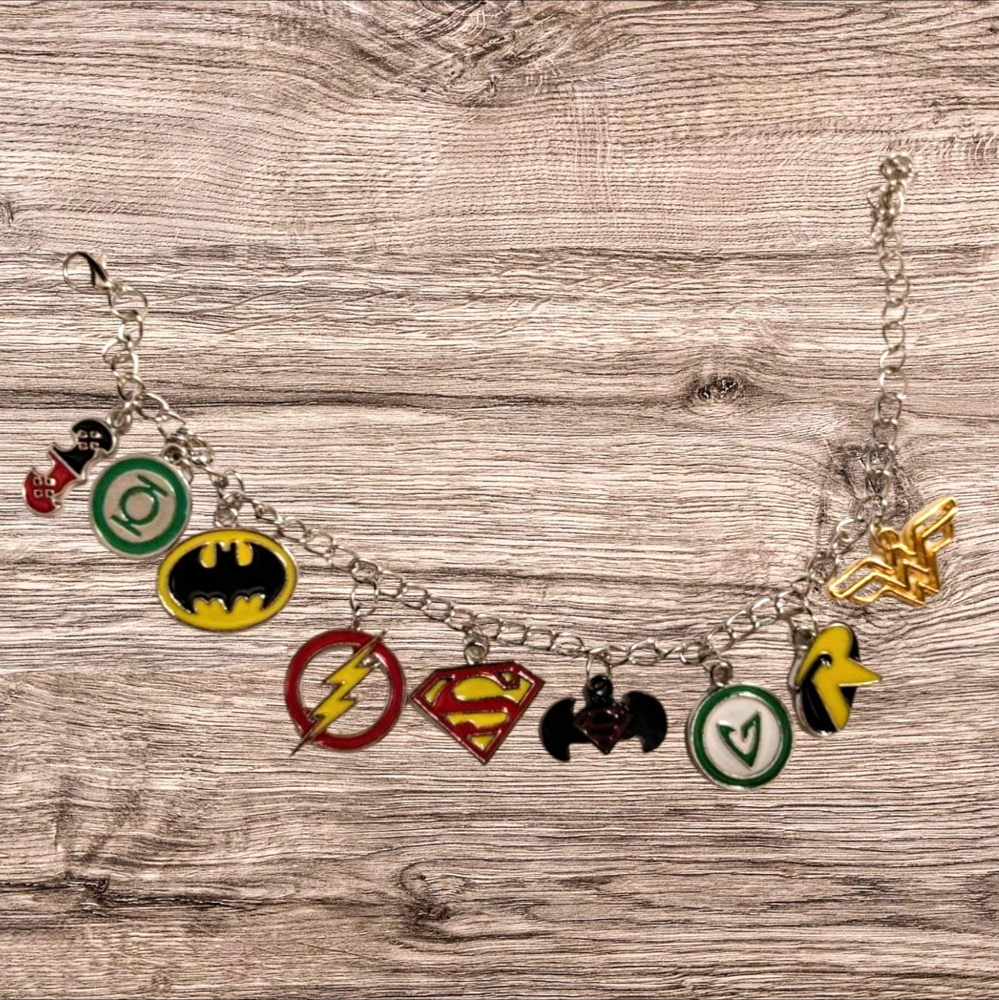 Dc Comics Charm Bracelet