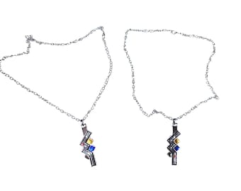 Final fantasy 13 necklace lightning 2 necklaces