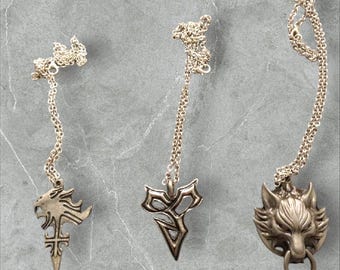 Final Fantasy VII Inspired Holy Materia Necklace - Handmade