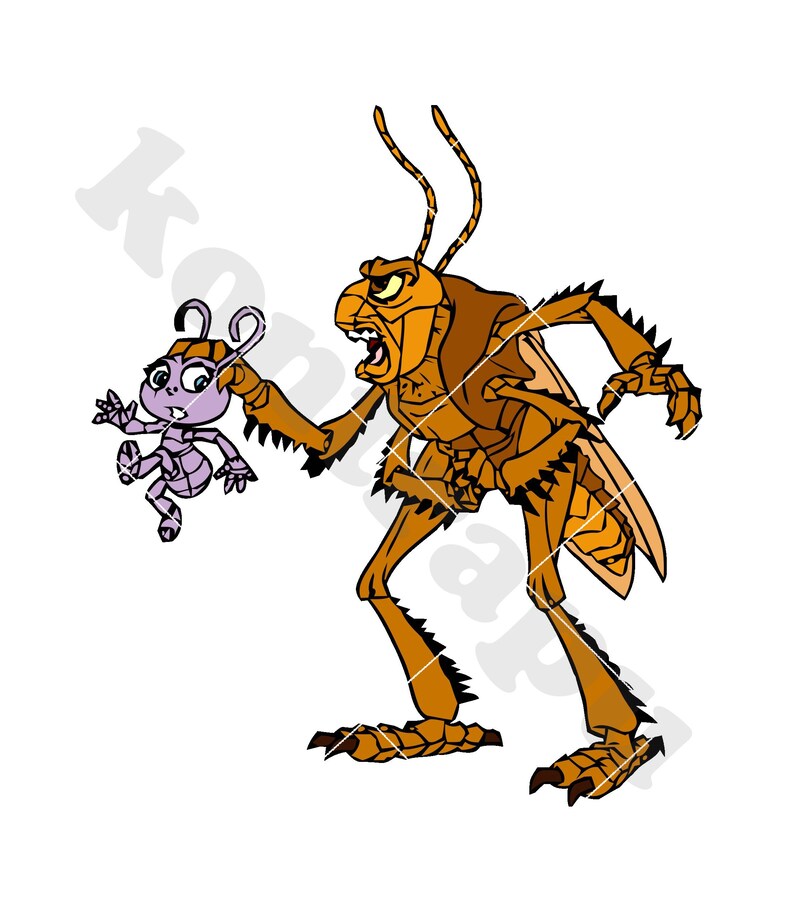 Dot and Hopper A Bugs Life SVG Svg Dxf Cricut Silhouette Etsy