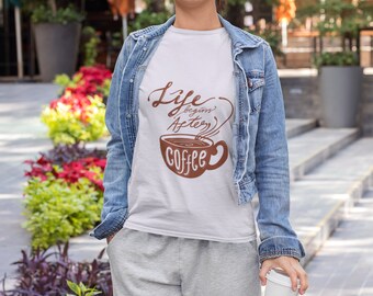 Life After Coffee | Caffeine lovers T shirt