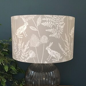 Grey animal lampshade deals