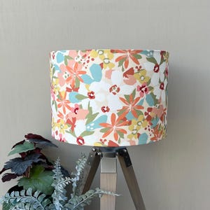 Clementine | Multicoloured Floral Lampshades