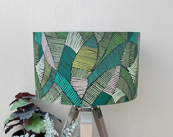 Definity Jadeite Green | Abstract Lampshades