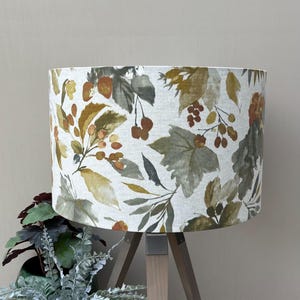 Appleby | Rust and Brown | Botanical Leaves Lampshade