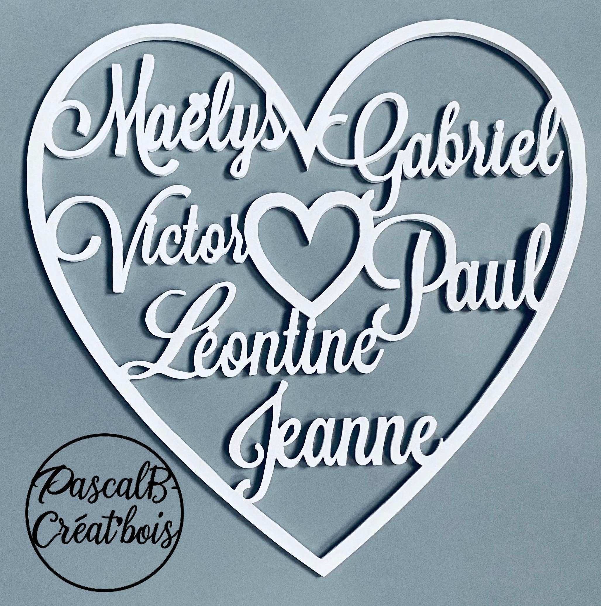 Couronne Prénom Pour Mariage, Naissance, Etc