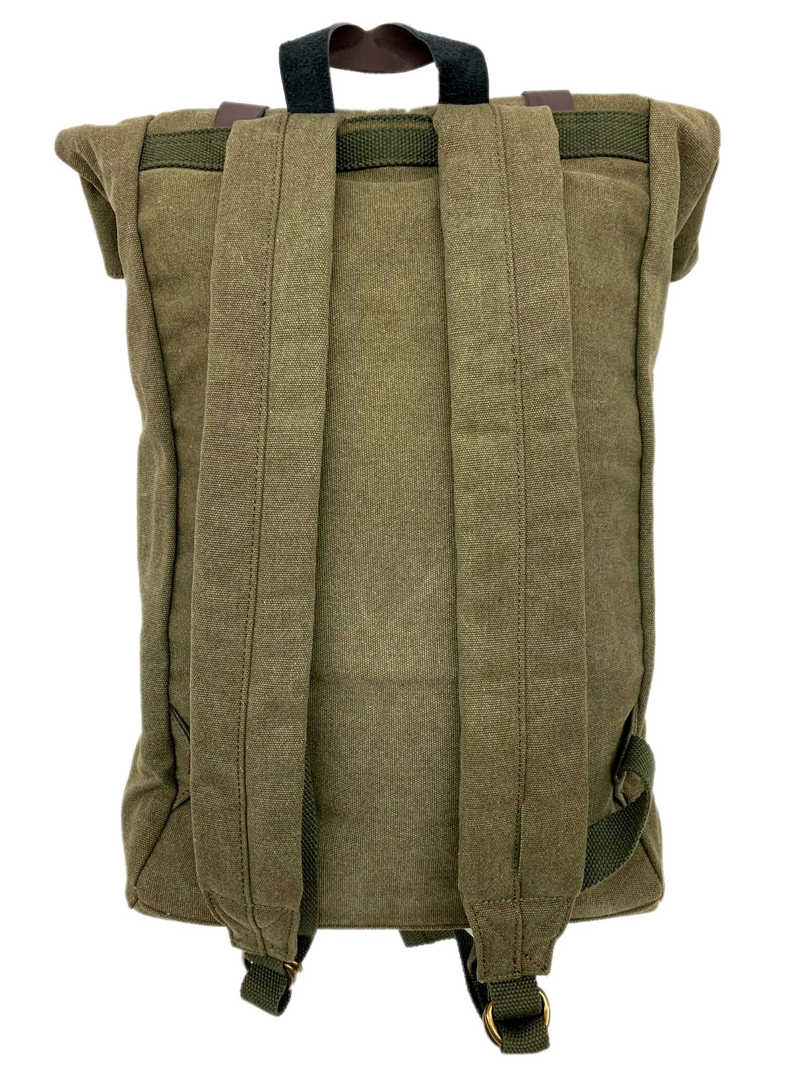 12.5x18 Large Classic Military Canvas Rucksack Roll Top With Etsy