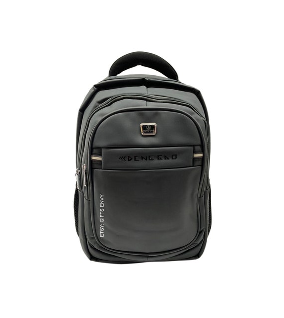 13X18 Nylon Unisex 3 zipper Compartments Travel School Laptop