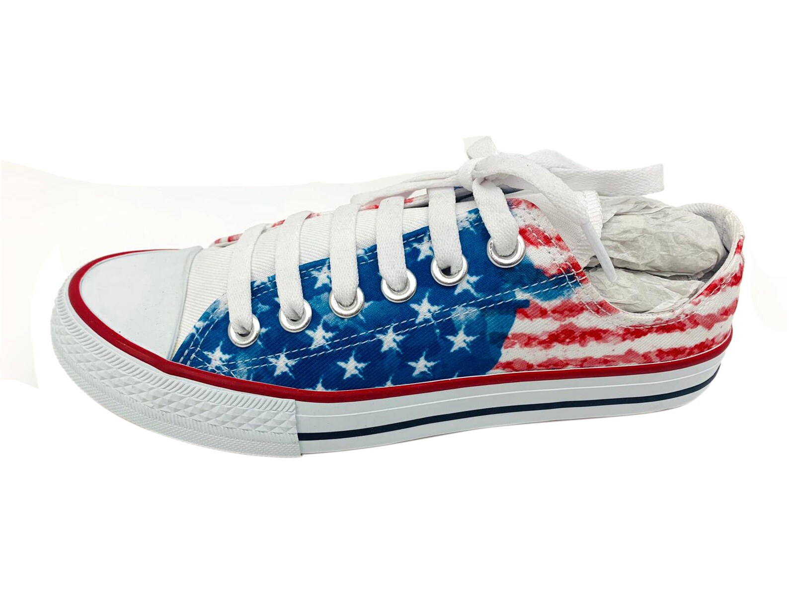 WOMEN TENNIS USA Stars & Stripes Flag Patriotic Tennis Shoes Etsy