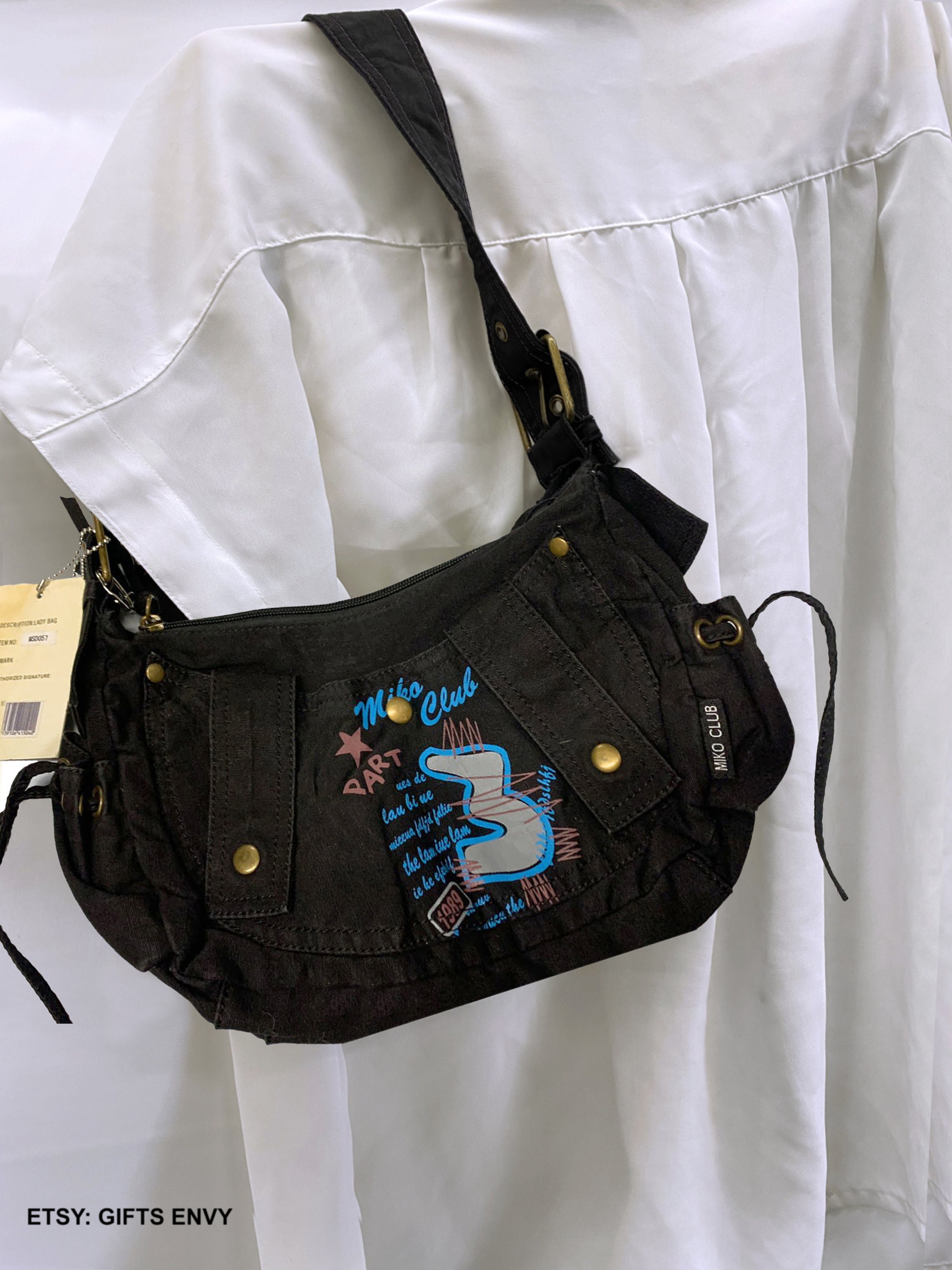 Woman Neo Small Star Quilted Velvet Handbag Messenger Cross Body