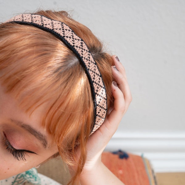Tatreez Headband | Ethical, embroidered and handmade | Made by women artisans in Palestine