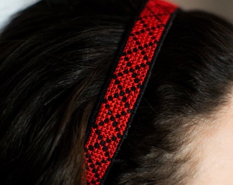 Tatreez Headband | Ethical, embroidered and handmade | Made by women artisans in Palestine