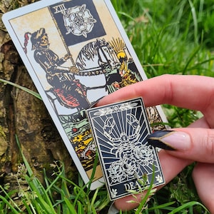 Death - Scorpio Tarot Hard Enamel Pin