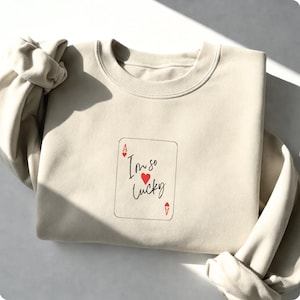 Lucky Card Machine Embroidery Pattern, Ace of Hearts Embroidery Design, DIY Romantic Embroidery Gift, Valentine's Day Embroidery For T-Shirt