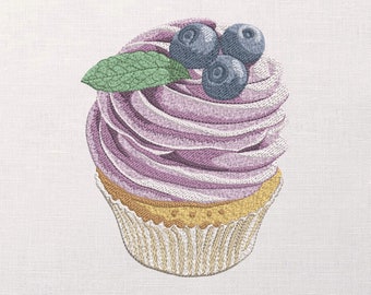 Kuchen-Maschinenstickerei-Design - Kuchen-Stickdateien - 9 Größen - Sofortiger Download