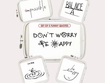 Funny Quote Embroidery Set for Clothes – Minimalist Machine Embroidery Designs with Cute Sayings (PES, DST, JEF)