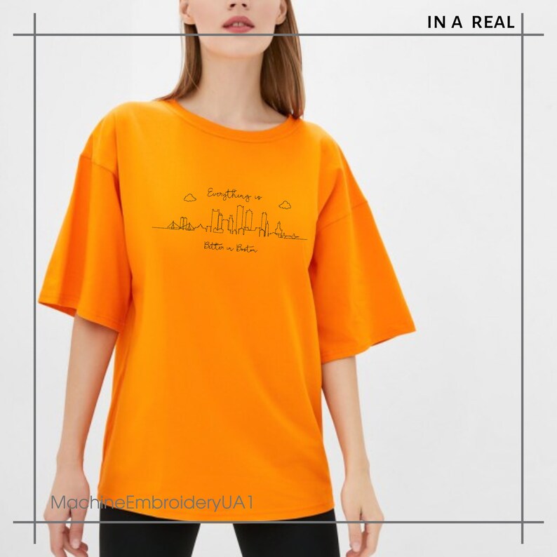 Boston Machine Embroidery Design Best in Boston Embroidery Etsy